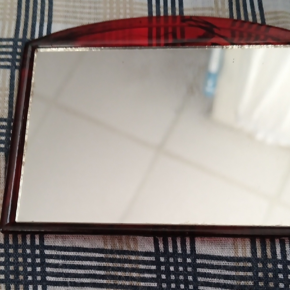 Etienne Aigner Deep Red Shoulder Bag - Picture 4 of 5